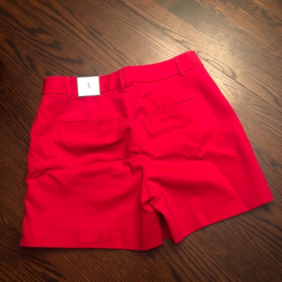 NWT 4 inch shorts red size 4 - Picture 2 of 5